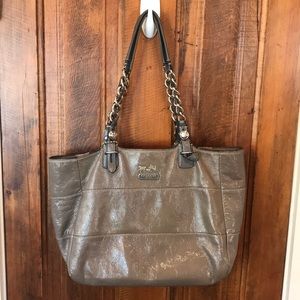 COPY - Coach patented leather purse